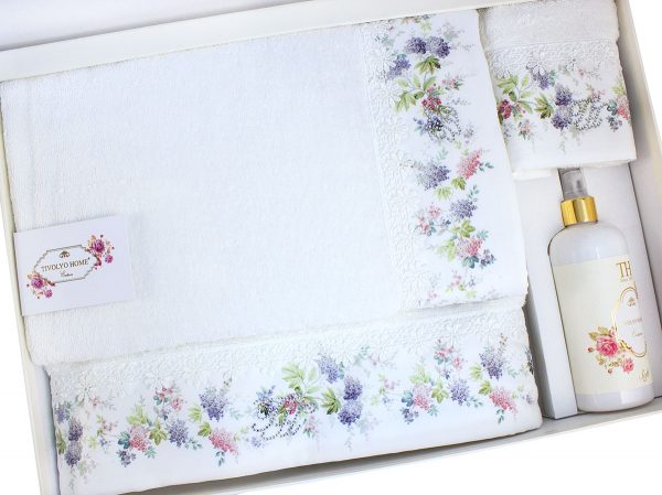 Полотенца Tivolyo Home VERSAILES 3 пр + диффузор  - изображение 1