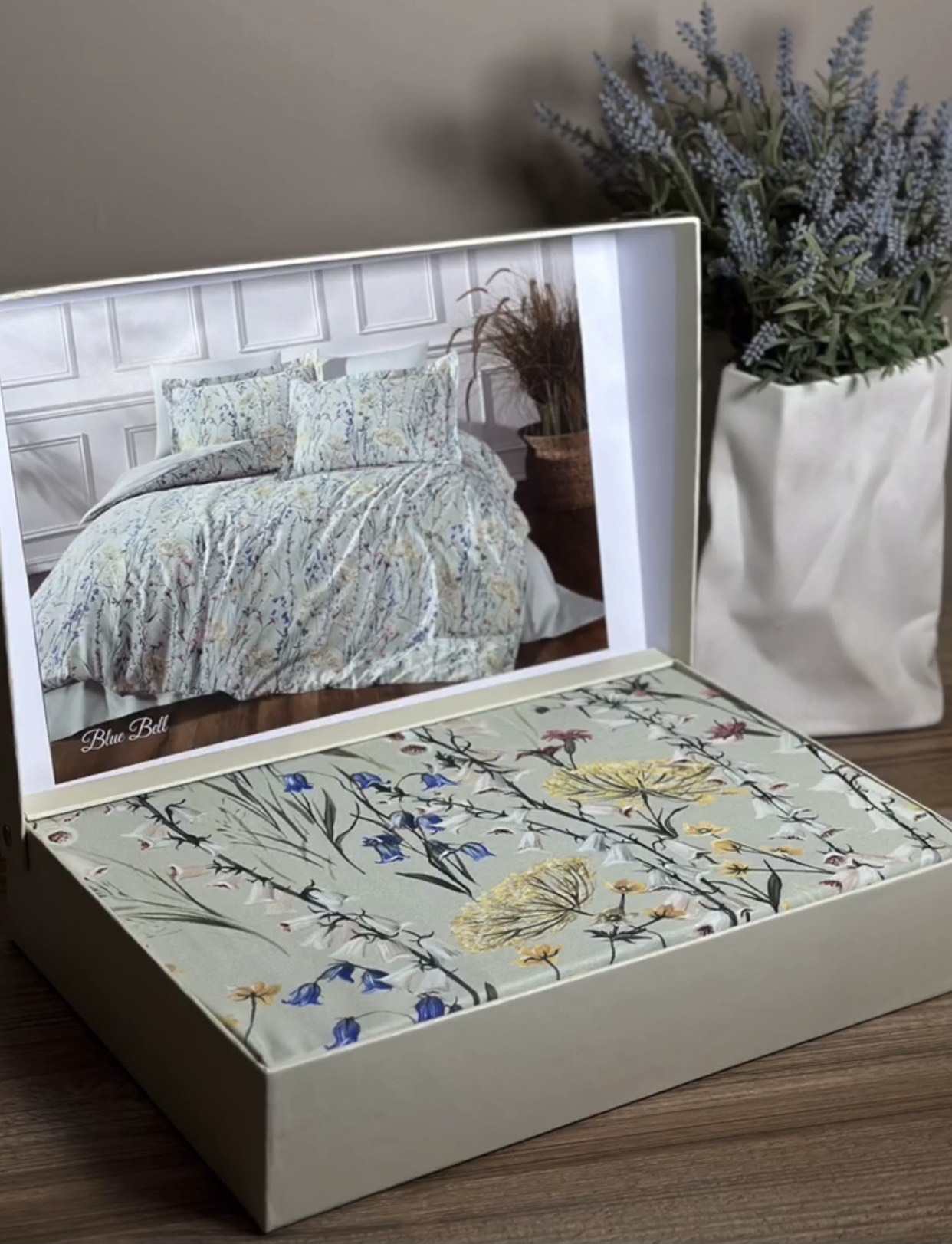 Постельное белье Tivolyo Home Сатин-Делюкс Bluebell - изображение 2