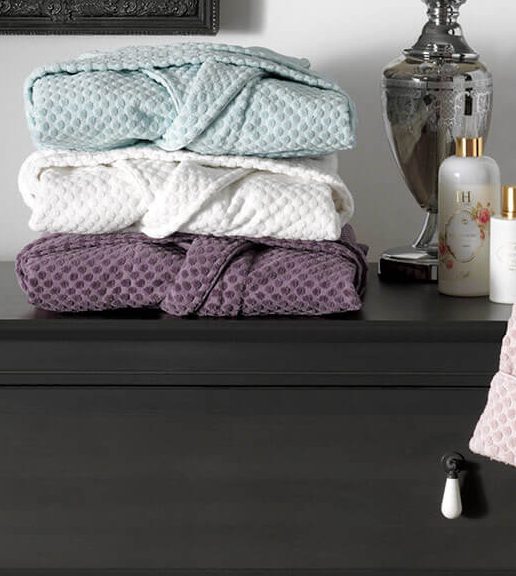 Халат женский Tivolyo Home LISA (фиолетовый) - изображение 3