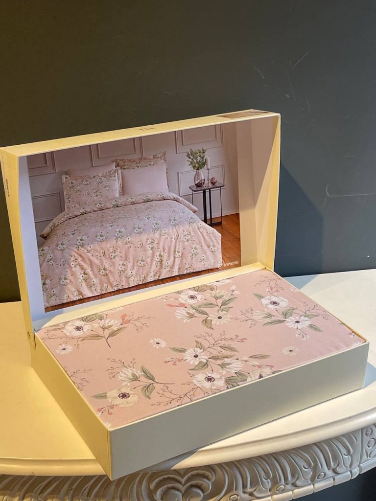 Постельное белье Tivolyo Home CREMONA розовый - изображение 1