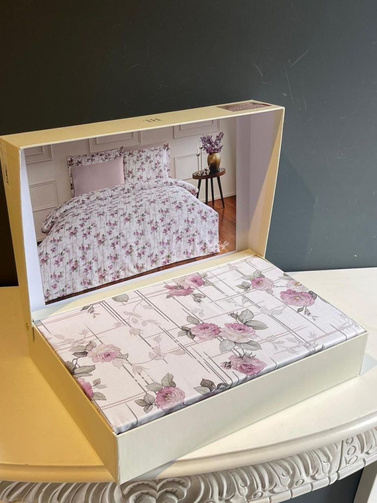 Постельное белье Tivolyo Home SOFFIE розовый - изображение 2