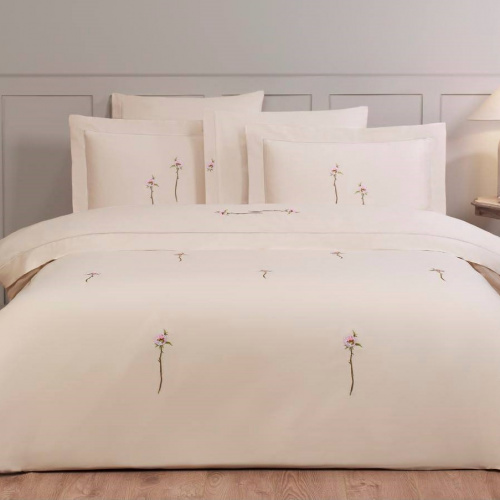 Постельное белье Tivolyo Home NEW CLEMATIS бежевый
