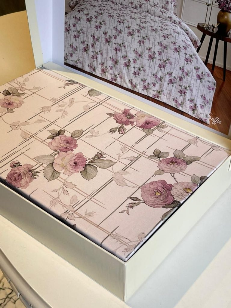 Постельное белье Tivolyo Home SOFFIE розовый - изображение 1