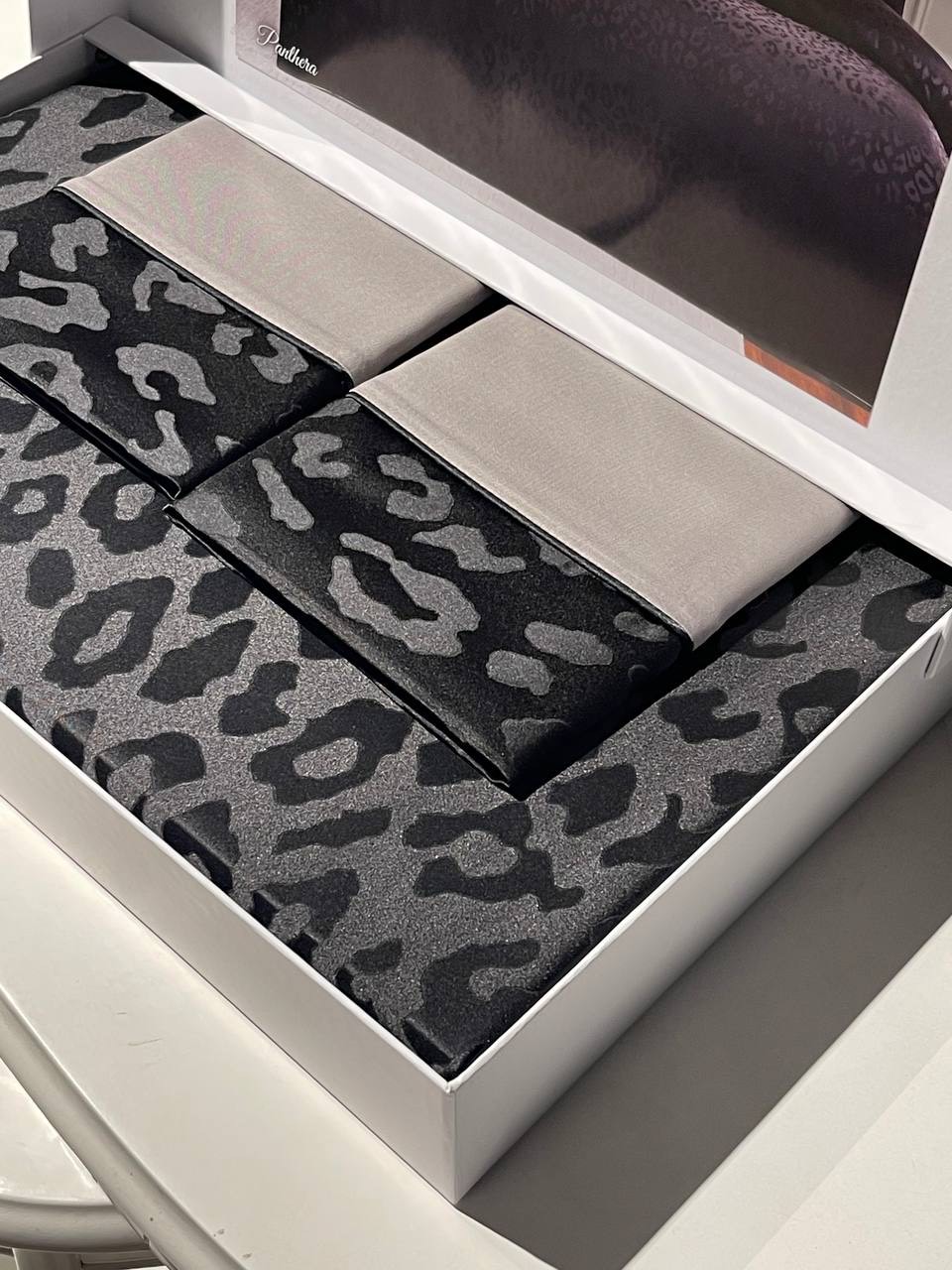 Постельное белье Tivolyo Home PANTHERA чёрный - изображение 1