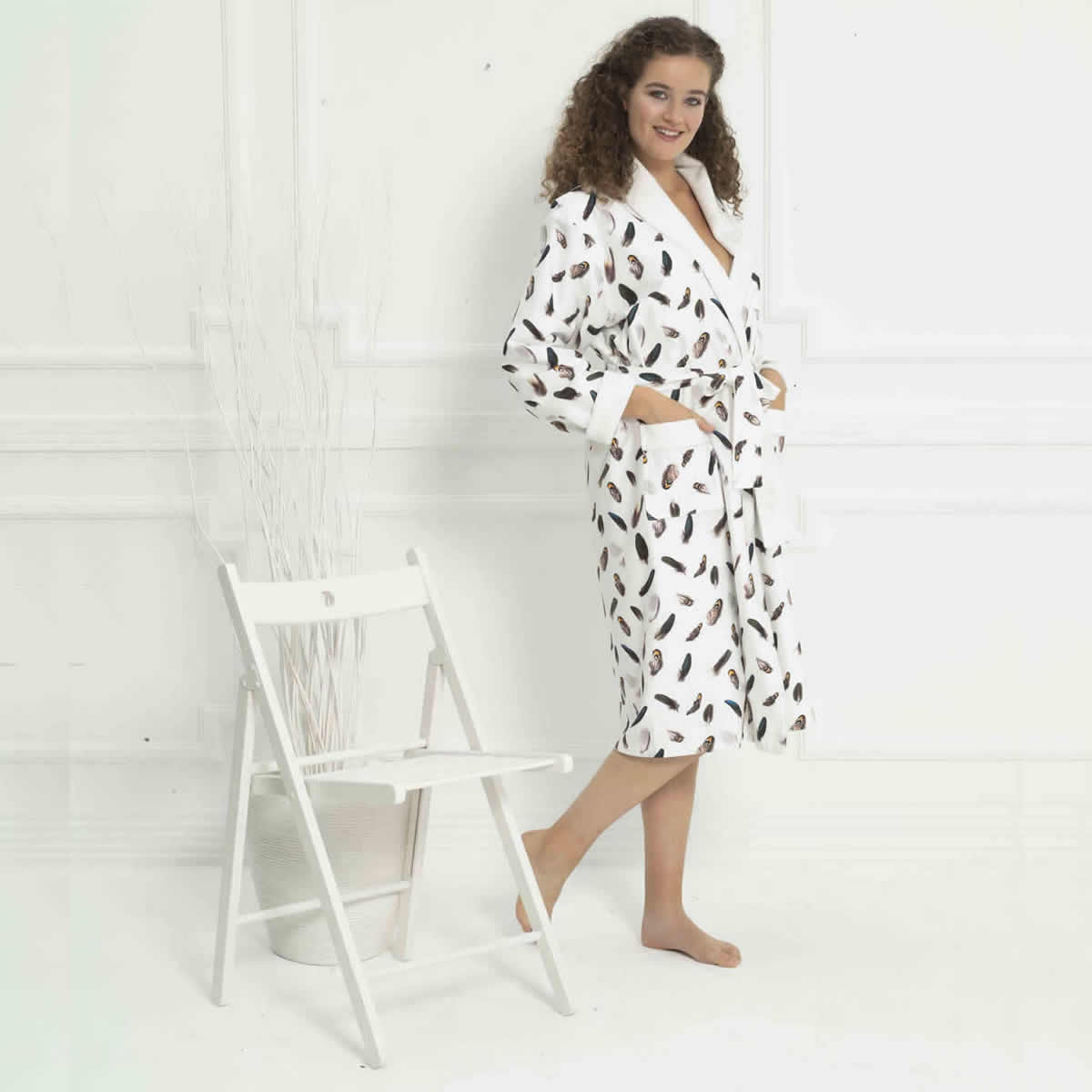 Халат женский Tivolyo Home GALA S-M - изображение 1